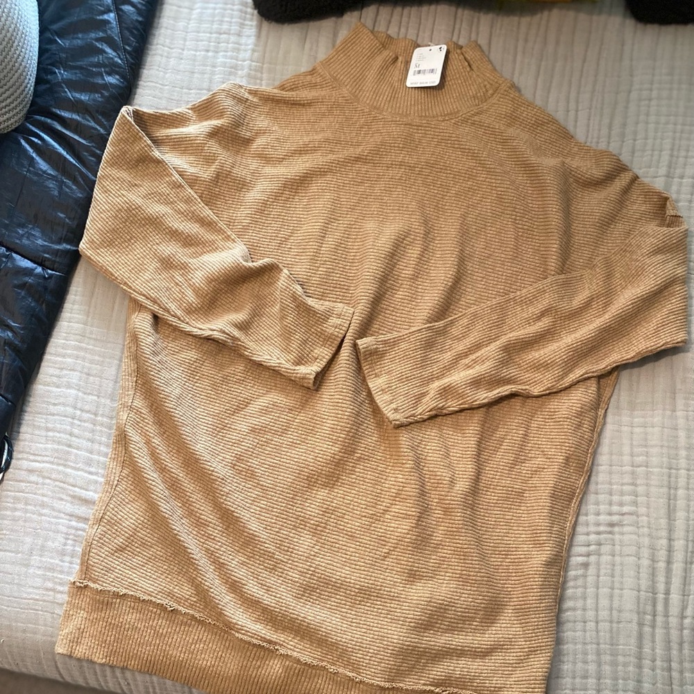 Free People Casey Tunic Dress in Tiger Eye NWT - Picture 5 of 5